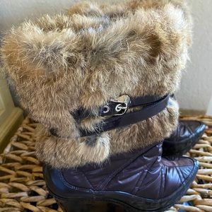 Via Spiga Fur boots
